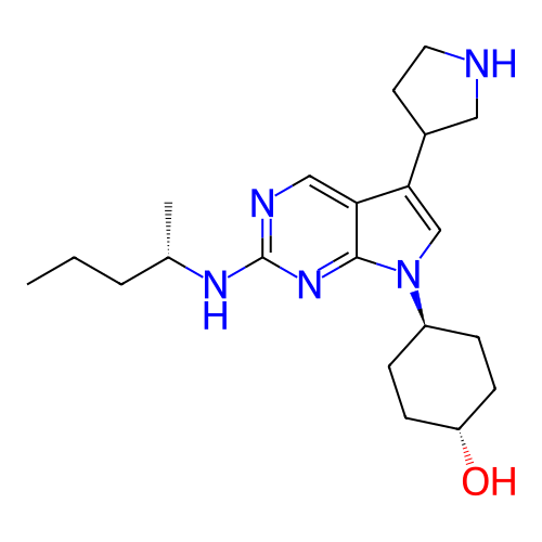Chemical structure of BindingDB Monomer ID 497320