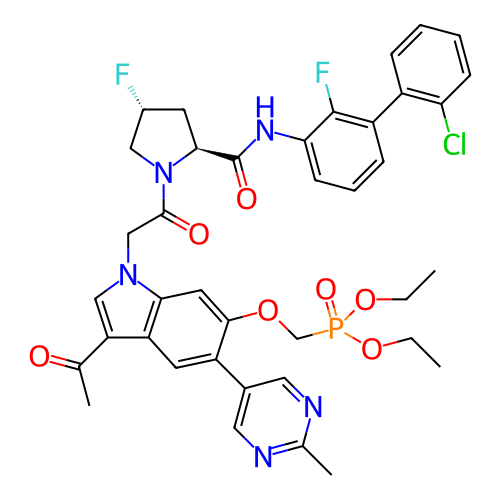 Chemical structure of BindingDB Monomer ID 497357