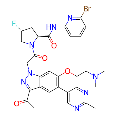 Chemical structure of BindingDB Monomer ID 497382