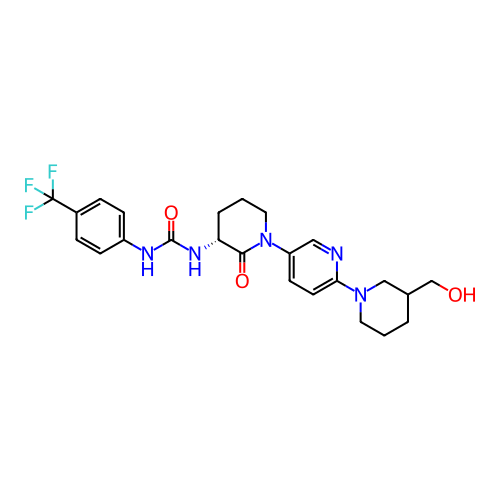 Chemical structure of BindingDB Monomer ID 497404