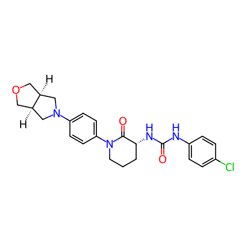 Chemical structure of BindingDB Monomer ID 497410