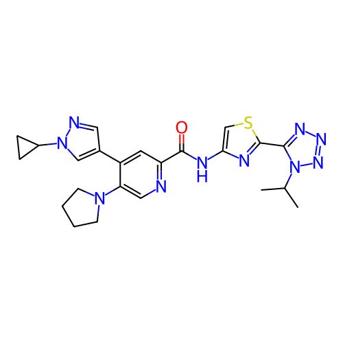 Chemical structure of BindingDB Monomer ID 497422