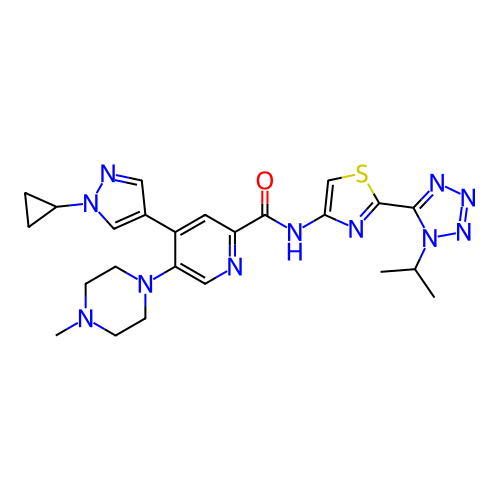 Chemical structure of BindingDB Monomer ID 497425
