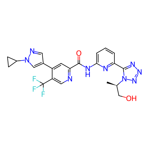 Chemical structure of BindingDB Monomer ID 497429