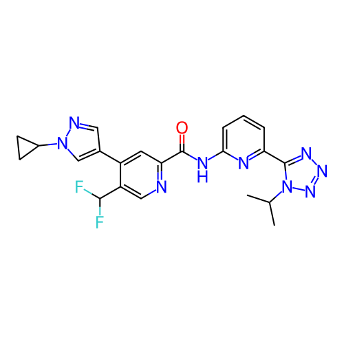 Chemical structure of BindingDB Monomer ID 497431