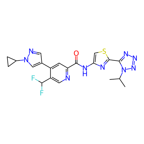 Chemical structure of BindingDB Monomer ID 497432