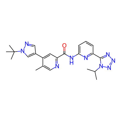Chemical structure of BindingDB Monomer ID 497433
