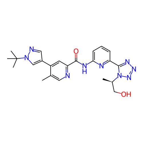 Chemical structure of BindingDB Monomer ID 497435