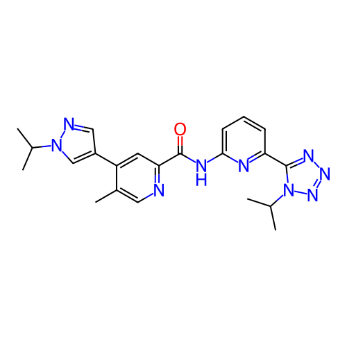 Chemical structure of BindingDB Monomer ID 497439