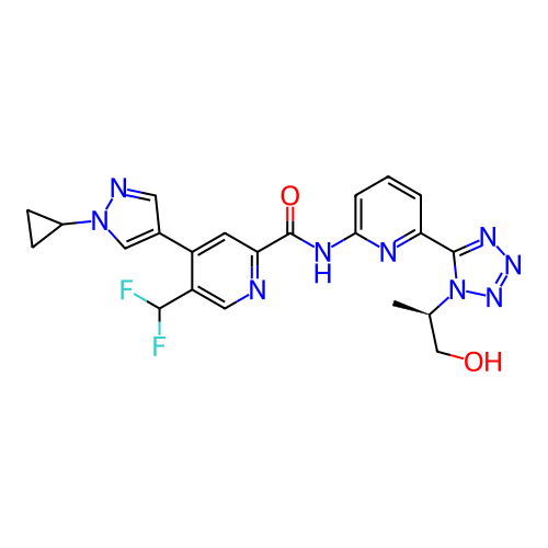 Chemical structure of BindingDB Monomer ID 497442