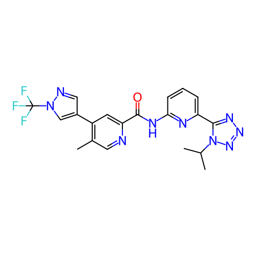 Chemical structure of BindingDB Monomer ID 497443
