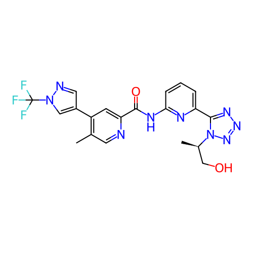 Chemical structure of BindingDB Monomer ID 497445