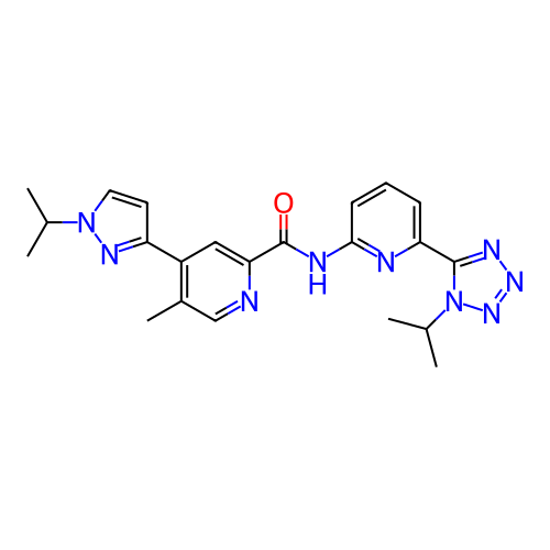 Chemical structure of BindingDB Monomer ID 497446