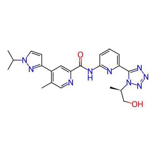 Chemical structure of BindingDB Monomer ID 497448
