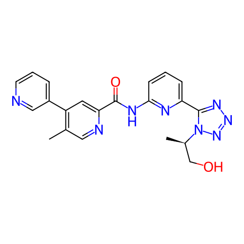 Chemical structure of BindingDB Monomer ID 497454
