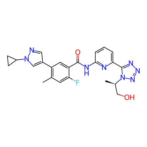 Chemical structure of BindingDB Monomer ID 497460