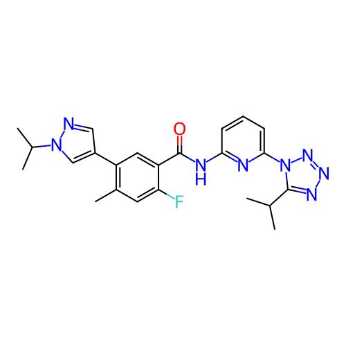 Chemical structure of BindingDB Monomer ID 497464