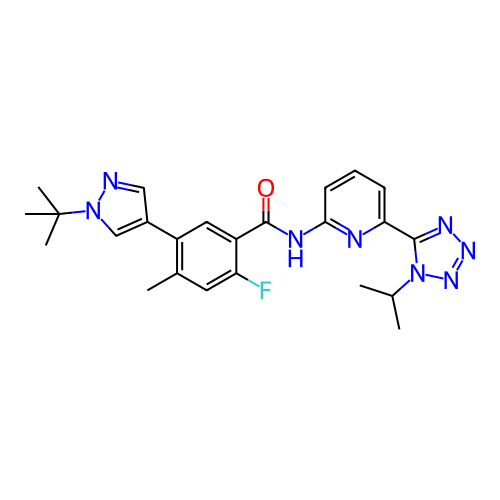 Chemical structure of BindingDB Monomer ID 497465