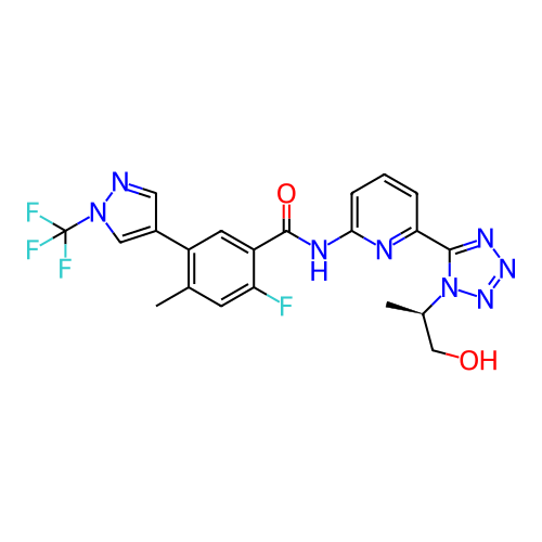 Chemical structure of BindingDB Monomer ID 497470