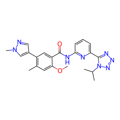 Chemical structure of BindingDB Monomer ID 497487