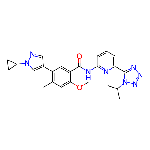 Chemical structure of BindingDB Monomer ID 497489