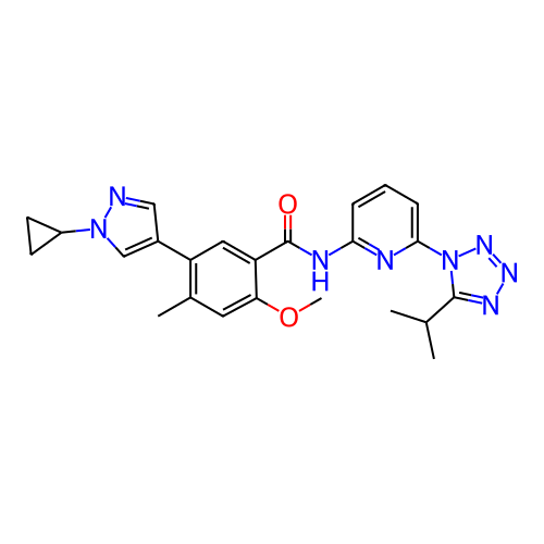 Chemical structure of BindingDB Monomer ID 497490