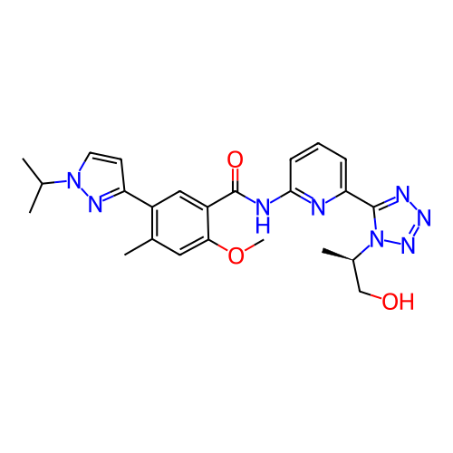 Chemical structure of BindingDB Monomer ID 497494