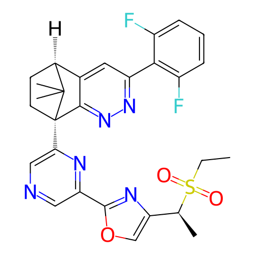 Chemical structure of BindingDB Monomer ID 497575