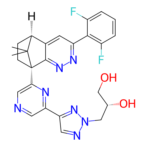 Chemical structure of BindingDB Monomer ID 497664