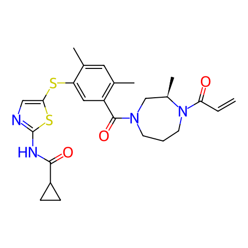 Chemical structure of BindingDB Monomer ID 497971