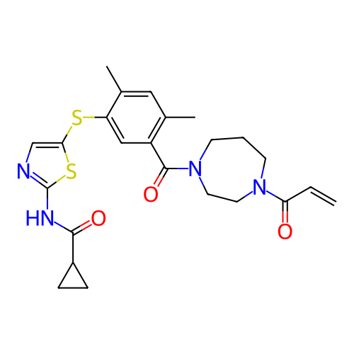 Chemical structure of BindingDB Monomer ID 497986