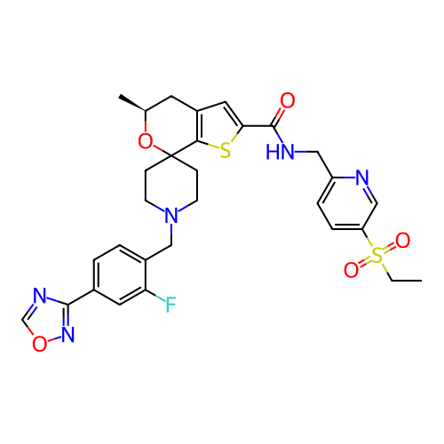 Chemical structure of BindingDB Monomer ID 498076