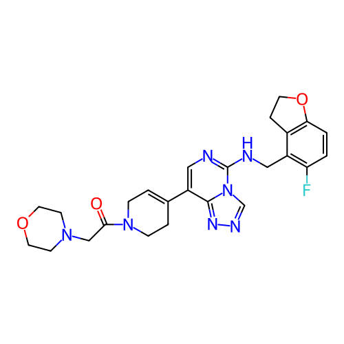 Chemical structure of BindingDB Monomer ID 498124