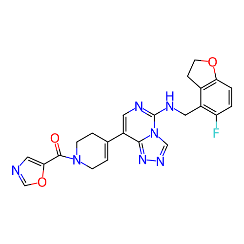 Chemical structure of BindingDB Monomer ID 498125