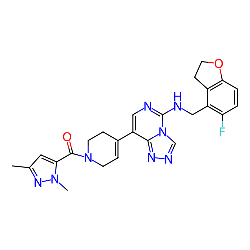 Chemical structure of BindingDB Monomer ID 498126