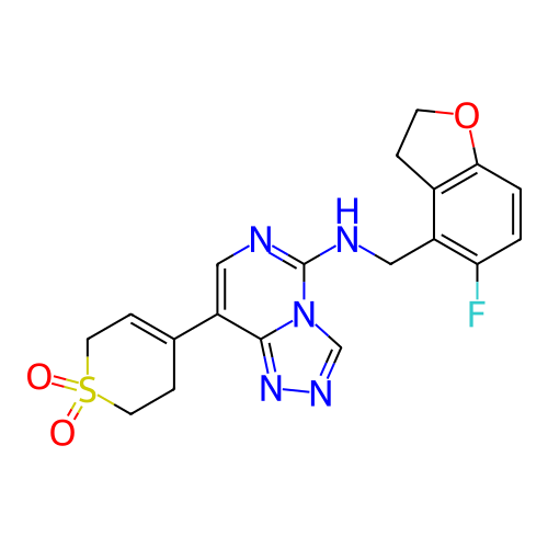 Chemical structure of BindingDB Monomer ID 498140
