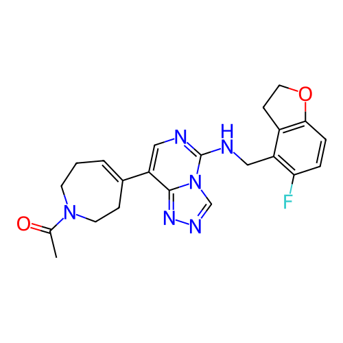 Chemical structure of BindingDB Monomer ID 498164