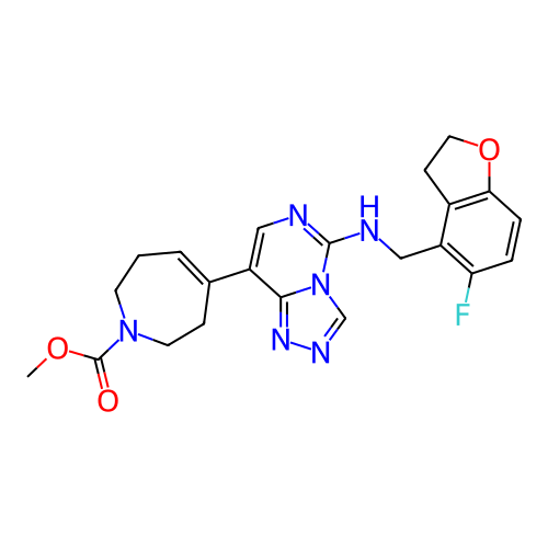 Chemical structure of BindingDB Monomer ID 498165