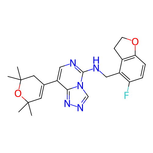 Chemical structure of BindingDB Monomer ID 498167