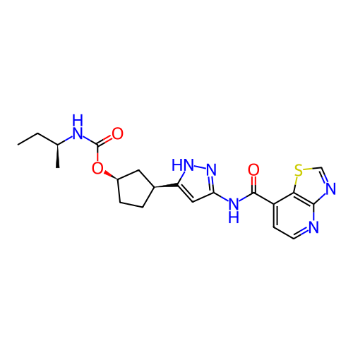 Chemical structure of BindingDB Monomer ID 498218