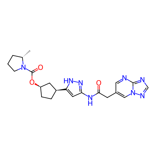 Chemical structure of BindingDB Monomer ID 498316