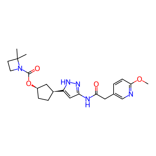 Chemical structure of BindingDB Monomer ID 498319