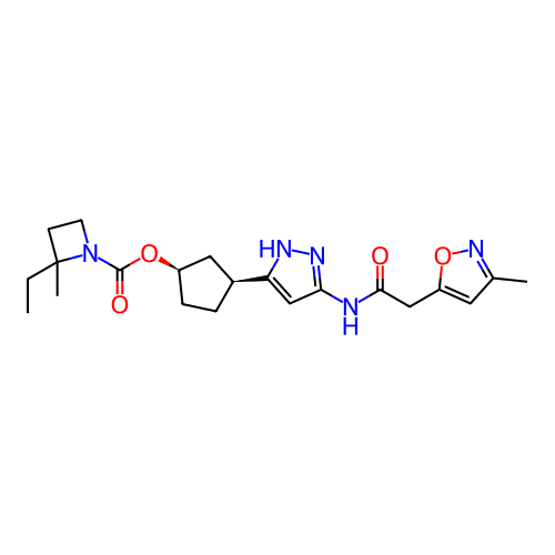 Chemical structure of BindingDB Monomer ID 498778