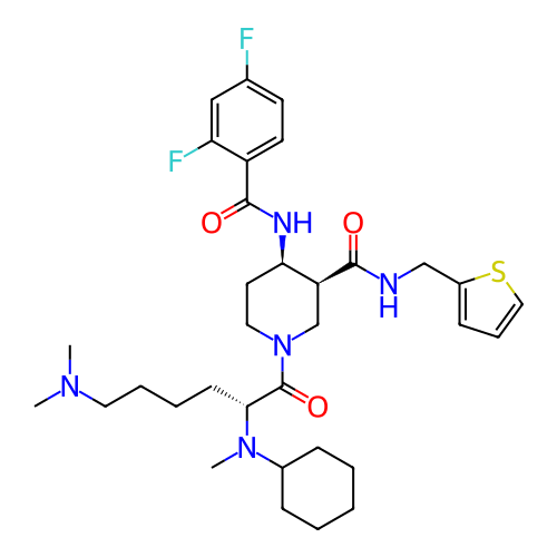 Chemical structure of BindingDB Monomer ID 498899