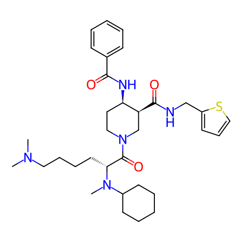 Chemical structure of BindingDB Monomer ID 498900