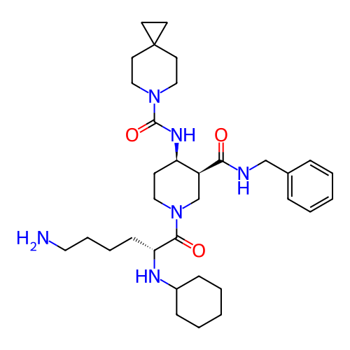 Chemical structure of BindingDB Monomer ID 498905