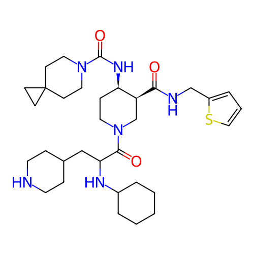 Chemical structure of BindingDB Monomer ID 498908