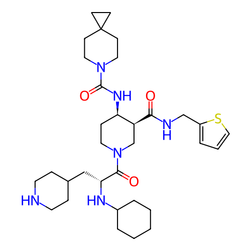 Chemical structure of BindingDB Monomer ID 498912