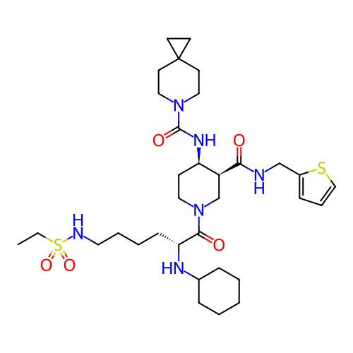 Chemical structure of BindingDB Monomer ID 498913