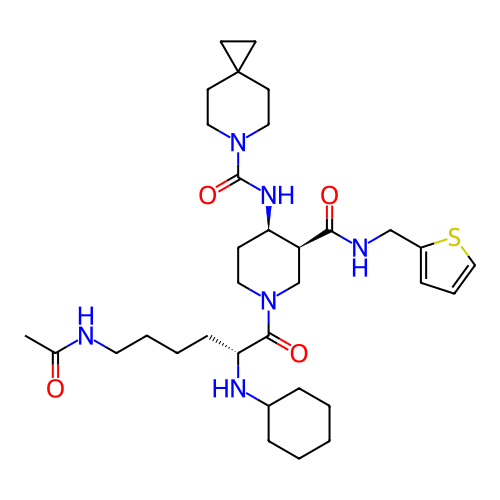 Chemical structure of BindingDB Monomer ID 498916